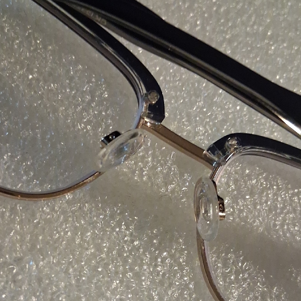 Calvin Klein Black and Silver Eyeglasses - Picture 10 of 13